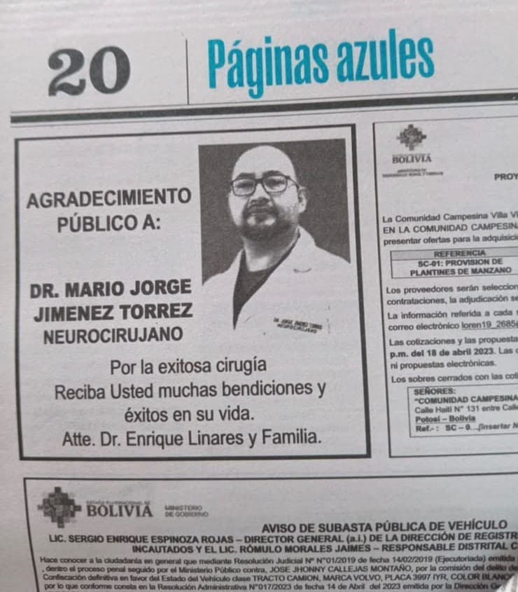 Enrique Linares y familia