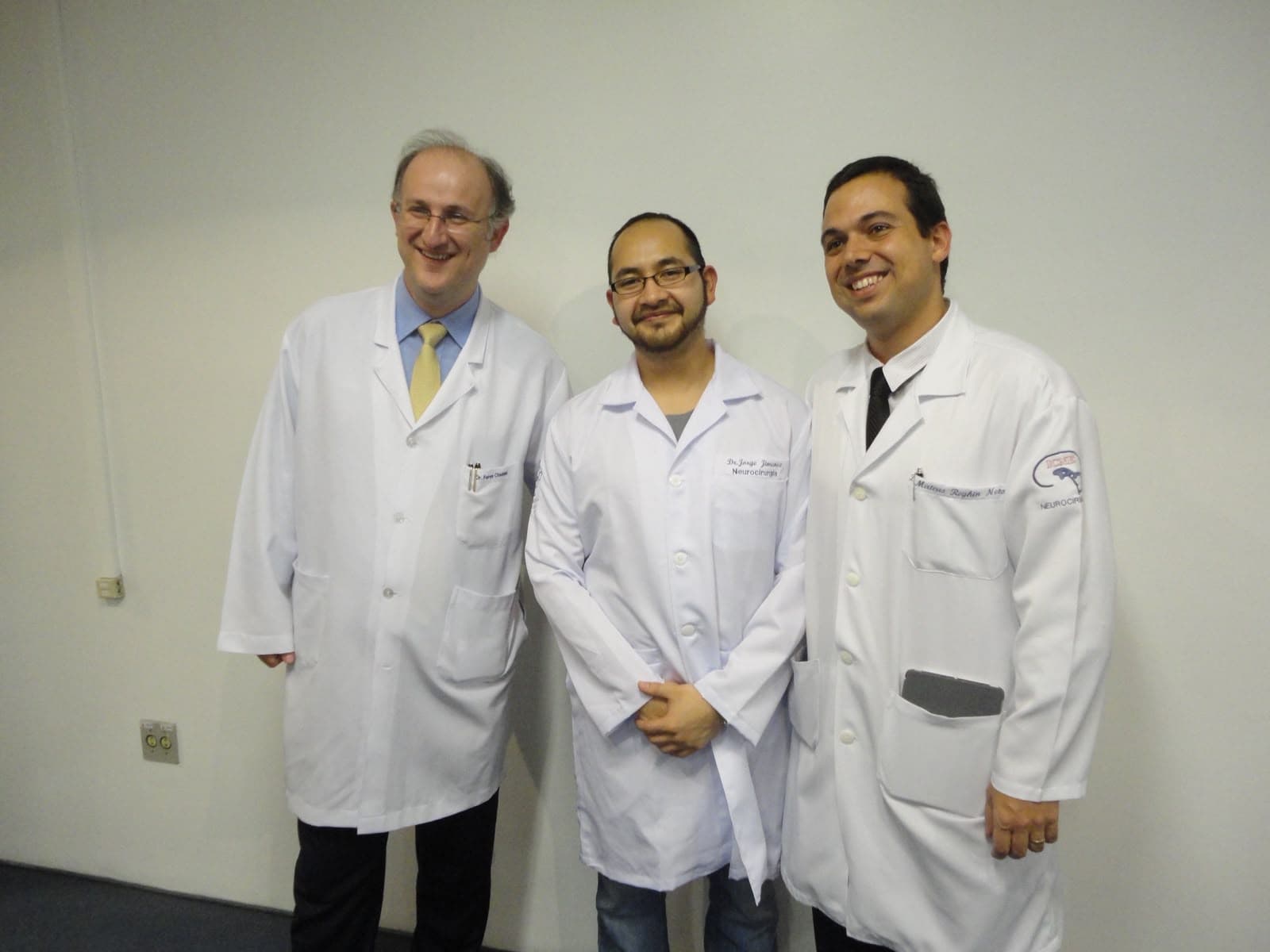 Feres Chaddad junto al Dr. Jorge Jiménez Torres